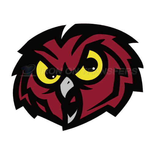 Temple Owls Iron-on Stickers (Heat Transfers)NO.6444